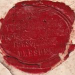 Sachsen/Österreich - Dresden 1863 K2 Paketbegleitbrief n. Wien - Siegel !!