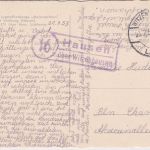 BRD - (16) Hausen ü. Witzenhausen Landpost-Ra2 Karte n. Berlin 1953