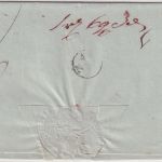 Preussen - Nieheim 2/5 L2 Postvorschußbrief n. Horn - ohne Inhalt - ca. 1835