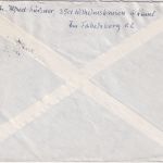 BRD - Wilhelmshausen ü. Kassel 7 Poststelle I Einschreibebrief n. Kronach 1963