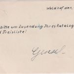 BRD - (16) Eschenstruth-Waldhof ü. Kassel 7 Poststelle I Karte n. Eichstätt 1958