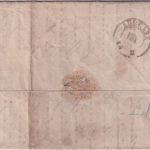 Bayern/Sachsen - Regensburg 1864 OPA-K2 Portobrief (eigenhändig) n. Leipzig