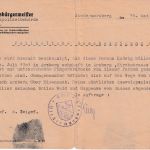 All.Bes. - Niedermarsberg 14. Mai 1945 polizeiliche Bescheinigung