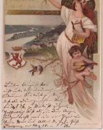 Bayern - Passau 8. Bayer. Sängerfest 5 Pfg Privatganzsache 1898