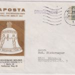 Berlin - 10 Pfg. Bed. Deutsche NAPOSTA Privatganzsache/Drucksache 1965