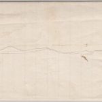 Baden - Bruchsal Postablage Ubstadt Dienstbrief/Wendebrief n. Freiburg 1866