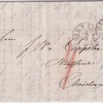 Sachsen/Norwegen - Leipzig 1861 K2 Portobrief n. Christiania (Oslo) - mit Inhalt