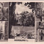 BRD - (16) Kombach ü. Biedenkopf Landpost-Ra2 Karte n. Stotzheim 1957