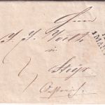 Württemberg/Österreich - Hall 1837 L2 Grenzfrankobrief n. Steyr - mit Inhalt