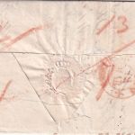 Württemberg/Österreich - Geislingen 1846 L2 Frankobrief n. Wien Brieffachgebühr