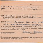 BRD - Treysa 1962 aptierter Tagesstempel Karte n. Ingolstadt