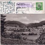 BRD - (16) KLeinern ü. Bad Wildungen Landpost-Ra2 entspr. Ansichtskarte 1947