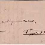 Baden - Achern Postablage Ottenhöfen Dienstbrief n. Kappelrodeck 1865