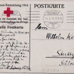 Bayern - Rote Kreuz-Sammlung 1914 5 Pfg Privatganzsache gelaufen München 1914