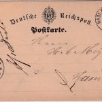 DR - 1/2 Gr. gr. Brustschild K1 Hadersleben - Hamburg 1872