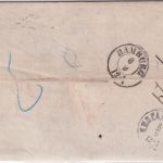 Sachsen/Norwegen - Leipzig 1863 K2 Portobrief n. Christiania (Oslo) - mit Inhalt