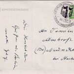 Berlin - 75. Dt. Katholikentag Sonderkarte/Spendenkarte + SST 1952