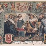 Bayern - Rothenburg o./T. Festspiel Meistertrunk 5 Pfg Privatganzsache 1905