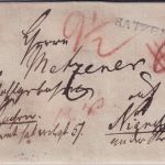 Dänemark (Schleswig-Holstein) - Ratzeburg L1 Postvorschußbrief n. Niendorf 1822
