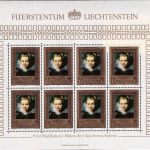 Liechtenstein - Gemälde Fürstl. Sammlung Kleinbogensatz postfrisch/MNH 1985