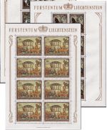 Liechtenstein - Gemälde 1978 Kleinbogensatz postfrisch/MNH