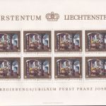 Liechtenstein - 40 J. Regentschaft Kleinbogensatz postfrisch/MNH 1978