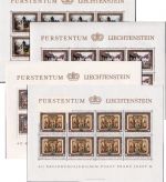 Liechtenstein - 40 J. Regentschaft Kleinbogensatz postfrisch/MNH 1978