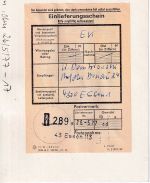BRD - 40 Pfg. UV Bildganzsache+Zusatz Einschreibekarte/Ortskarte Essen 1977