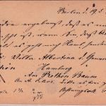 DR - 1/2 Gr. gr. Brustschild Ortskarte K1 Berlin P.E.10 1873