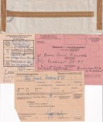 BRD/Postkrieg - PWZ Stettin/Königsberg Einschreibebrief/RS n. POLEN München 1966