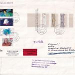 BRD/Postkrieg - Grundgedanke Demokratie Blockausgabe Eil-Brief i.d.DDR 1987