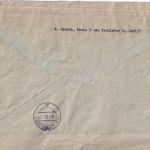 CSSR - 2x2 Kc. 70. Geb. Zapotocky Blockausgabe Eil-Einschreibebrief Prag 1955