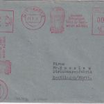 BRD - Neuss 1951 18+2 Pfg. AFS "Einkaufsgen. West f. Textil" Einschreibebrief