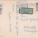 BRD - 20 Pfg. Bauwerke Karte n. SCHWEDEN Neuss - Vällingby 1969 30 Ö. Nachporto