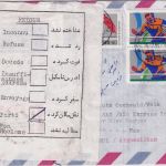 BRD - 2x100+140 Pfg. Tischtennis-WM Luftpost-R-Brief n. AFGHANISTAN 1989 Retour