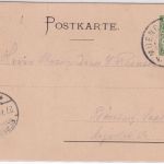 Bayern - Landshut XI. Bayer. Bundesturnfest 5 Pfg Privatganzsache München 1901