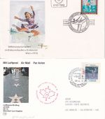 Sport - Eiskunstlauf 19 verschiedene Belege ex 1938/1996