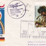 Paraguay - 15 G. 200 J. USA Luftpostbrief LH-Erstflug FFM Amman 1976
