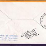Belgien - 10 F. 25 J. NATO Zuleitung belg. Militär-PA LH-Erstflug Bremen NY 1975