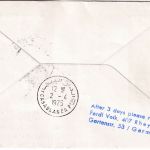 Gibraltar - Lufthansa Erstflug Casablanca Caracas Zuleitungspost 1975