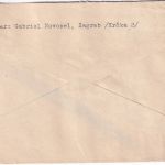 Kroatien - 3,50 K. Pavelic Zensurbrief Zagreb 4.1.45 OKW-Zensur