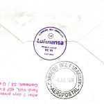 Monaco - 0,50+0,90 Fr. Drogenmissbrauch LH Sonderluftpost Zuleitung 1974