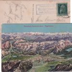 Bayern - Vordergraseck T. Partenkirchen Posthilfstelle-Ra3 Ansichtskarte 1913