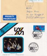 Sport - Skilauf (Abfahrt, Slalom) 10 verschiedene Belege ex 1966/2005