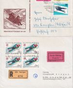 Sport - Rodeln, Bobsport 14 verschiedene Belege ex 1938/1991