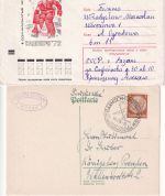 Sport - Eishockey 21 verschiedene Belege + Block ex 1938/1992