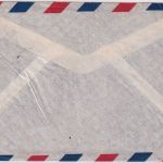 Bolivien - 2x20 B. Kolumbus-Leuchtturm Luftpostbrief n. FRANKREICH Tupiza 1953
