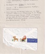 BRD - Bonn 1993 Luftpostbrief n. SÜDAFRIKA "Crashmail" m. Begleitschreiben