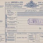 San Marino - 2,70 L. Paketkarte Ganzsache ungebraucht Ra1 "Annullato"