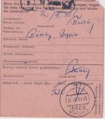 DDR/VGO - 200 Pfg. Bauwerke Postanweisung Bad Salzungen - Vacha 3.9.90